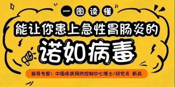 一图读懂！预防诺如病毒这样做 | 安全公开课